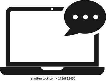 Meldungssymbol E-Mail-Warnsymbol Google-Marketing-Symbol VectorIllustration   
