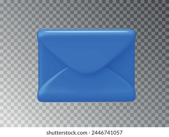 Message. Letter to the post office. Notification You will receive an e-mail. Illustration of mail and letter