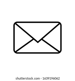 message line art vector icon - ui icon vector