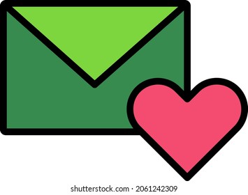  Message Line Filled Vector Icon Design

