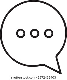 message line icon silhouette vector