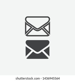 message line icon symbol vector