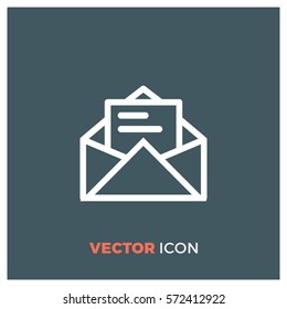 message line vector icon