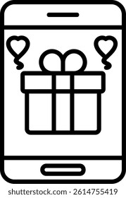 Message Line Vector Icon Design