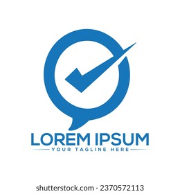 Diseño de logotipo de mensajes Diseño de logotipo único y moderno