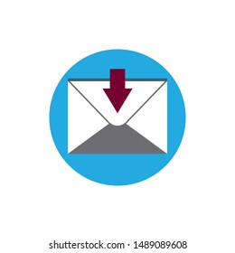 Message logo template vector icon design