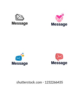 Message Logo Vector