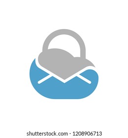 Message Mail Envelope Padlock Security Safe Protection Symbol