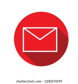message, mail flat