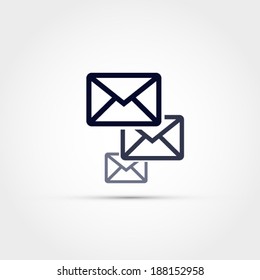 Message, mail icon