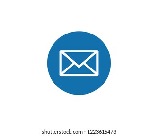 Message, Mail icon flat symbol vector