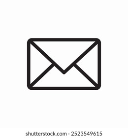 message mail letter icon sign vector