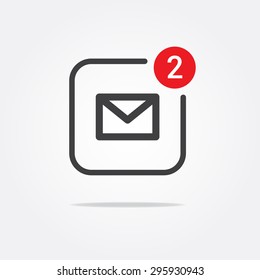 Message & Mail Notification Icon