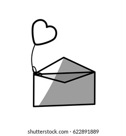 message mail romantic love heart