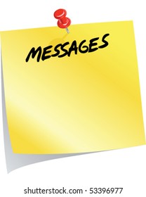 Message note