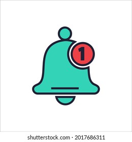 Symbol für Vektorelemente von Infografikwebsymbolen für Nachrichtenbenachrichtigungen