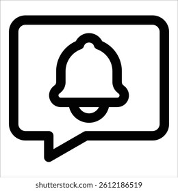 Message Notification Icon Element For Design