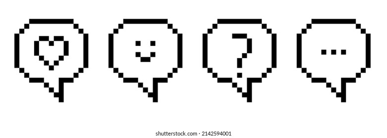 Message notification icon. Speech bubble, text message, social media comment. Vector illustration. stock image. 