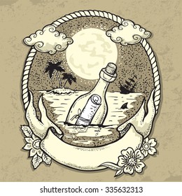 Message in the Ocean