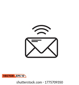 Design-Vektorgrafik-Vorlage für das Online-Symbol