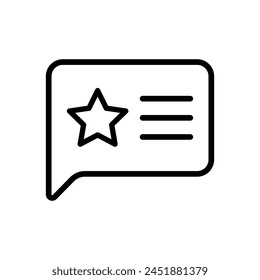 Message outline vector icon isolated on white background. Message line vector icon for web, mobile and ui design