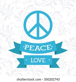 message of peace design, vector illustration eps10 graphic 