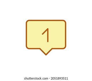 Icono de línea premium de mensaje. Pictograma sencillo de alta calidad. Iconos modernos de estilo de contorno. Ilustración vectorial de trazo sobre un fondo blanco. 