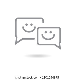 Message Related Vector Line Icons. Contains such Icons as Conversation