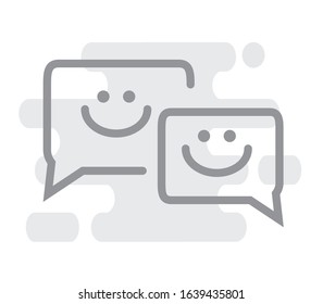 Message Related Vector Line Icons. Contains such Icons