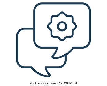 islam ramadan einzelne Symbol einzeln auf Konturstil