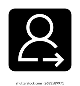 Message Send Button Solid Fill Icon