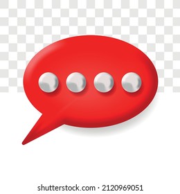message sender and recipient 3D icon with background png