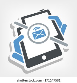 Message sending icon