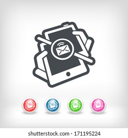 Message sending icon