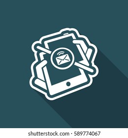 Message sending icon