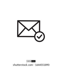 message sent icon, design inspiration vector template for interface and any purpose