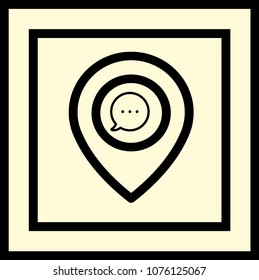 message sign icon