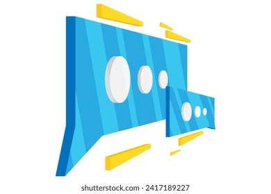 Message Social Media Sticker Design