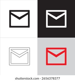 Icono de símbolo de mensaje para comunicación digital. Perfecto para chats, textos o notificaciones. Ideal para Web, App y diseño de interfaz de usuario. Gráfico de Vector limpio y moderno disponible en alta resolución.