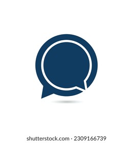 Símbolo del mensaje. símbolo sms. icono de chat.Plantilla vectorial de estilo de diseño plano 