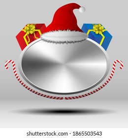 A message tag to use on Christmas day or New Year's Day.