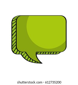 Message talk, box vector empty