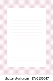 Message template background with dot pattern texture