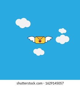 message template design on Valentine's Day