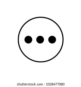 Message Thin Line icon. Message icon vector