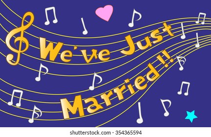 Message title of the wedding ceremony.