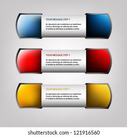 message vector background eps10 for your message and web design