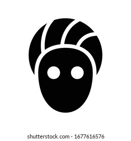 message vector glyph flat icon 