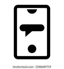 Message Vector Glyph Icon Vector Design