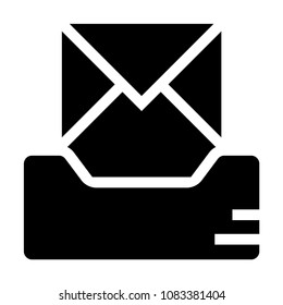 message vector glyphs icon
